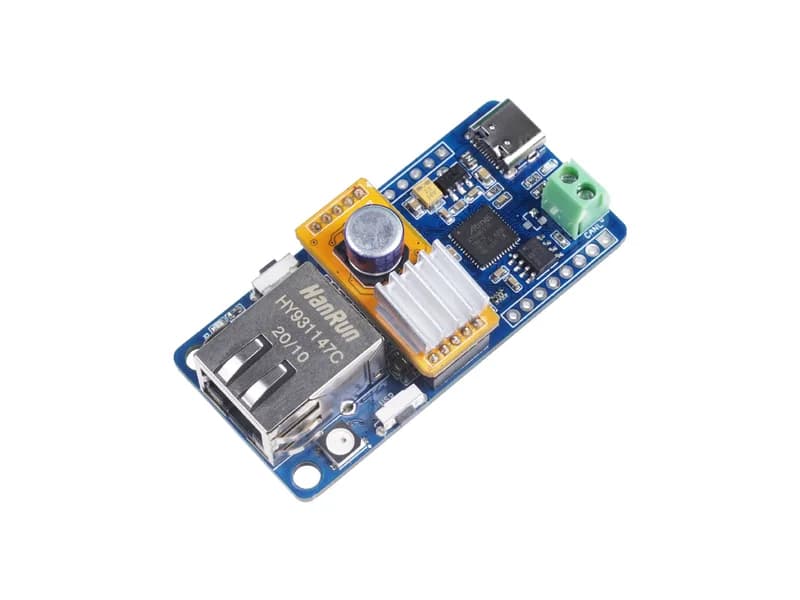 Squama CAN FD к плате Ethernet с PoE