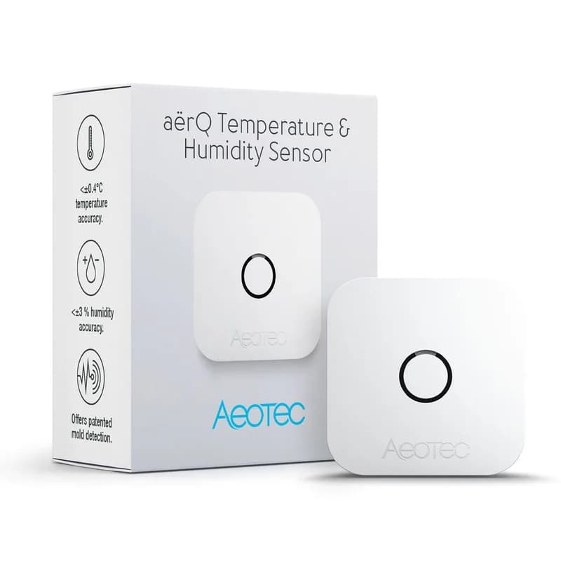 Aeotec aërQ Z-Wave Датчик температуры и влажности