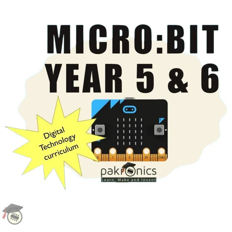 Digi Tech, 5 и 6 классы с Micro:bit для учителей (электронный курс)
