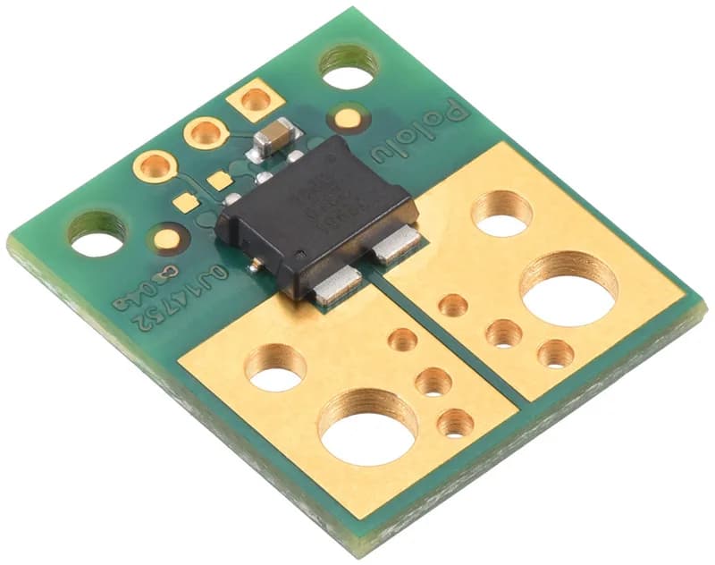 Pololu ACS72981LLRATR-100U3 Компактный держатель датчика тока от 0 А до 100 А, 3,3 В