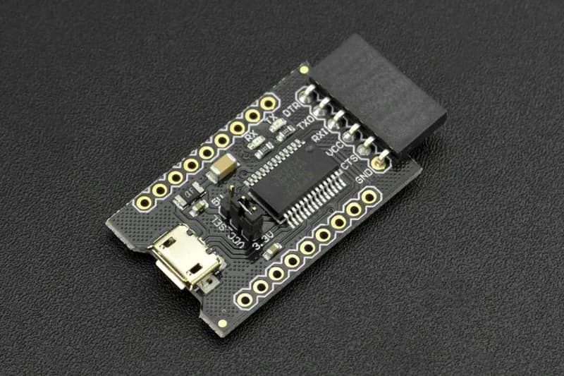 Fermion: FTDI FT232RL Basic Breakout 3,3/5 В (совместим с Arduino)
