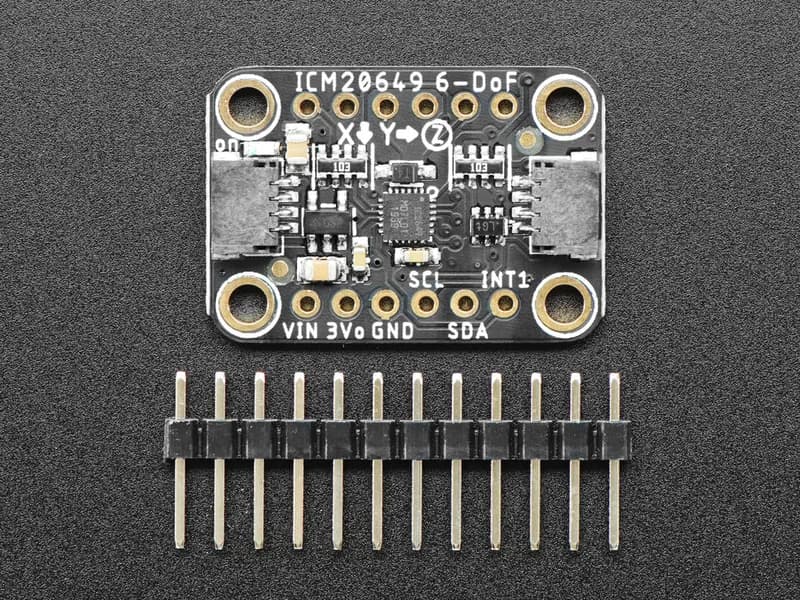 Adafruit ICM-20649 Широкий диапазон ��30 г ��4000dps 6-DoF IMU STEMMA QT / Qwiic