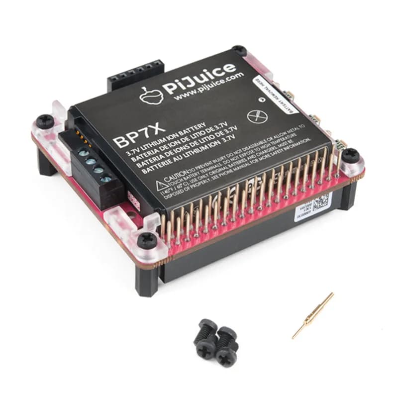 PiJuice HAT — портативная силовая платформа Raspberry Pi