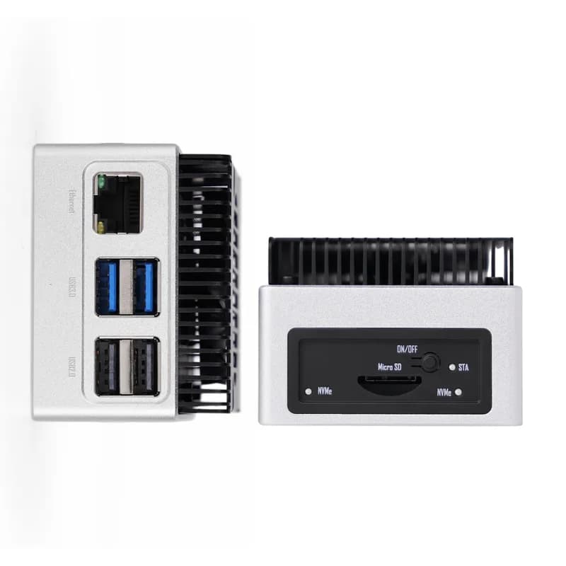 reComputer AI R2140-12 — Edge AI Компьютер 16 ГБ ОЗУ 26 TOPS на базе Raspberry Pi 5 — Seeed Studio