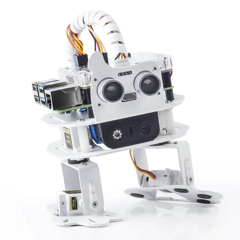 Комплект робота Raspberry Pi — PiSloth для Raspberry Pi 4B/3B+/3B/Zero 2W