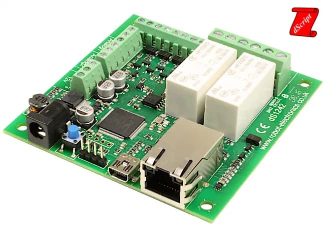 dS1242 - Ethernet-реле 2 x 16А