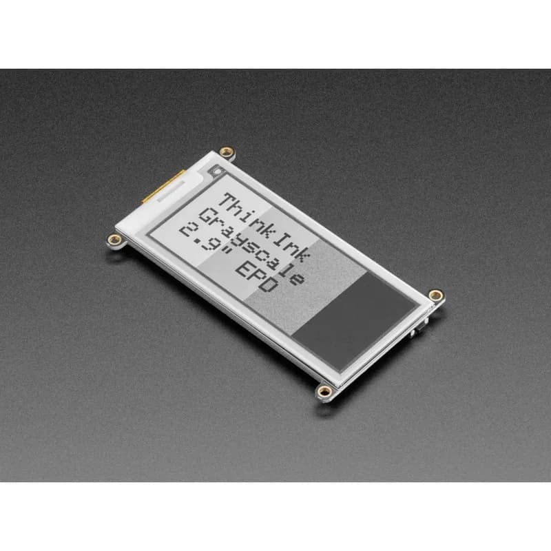 Adafruit 2.9 Оттенки серого для электронных чернил / электронной бумаги FeatherWing — 4 уровня оттенков серого
