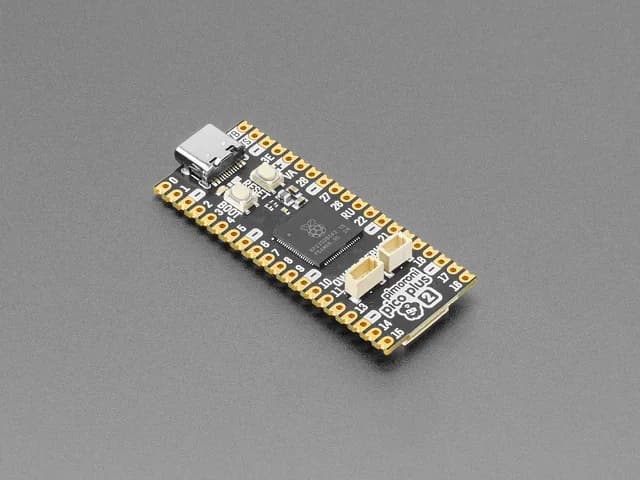 Pimoroni Pico Plus 2 — плата разработчика RP2350 с формой Pico и контактами