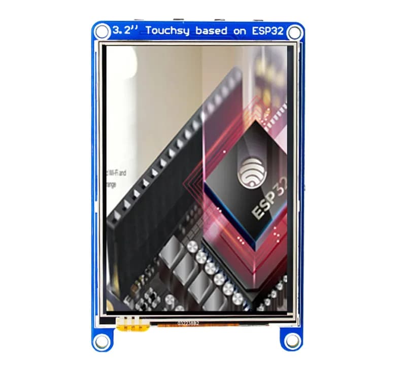 Touchsy - 3,2-дюймовый сенсорный ЖК-дисплей на базе микроконтроллера ESP32