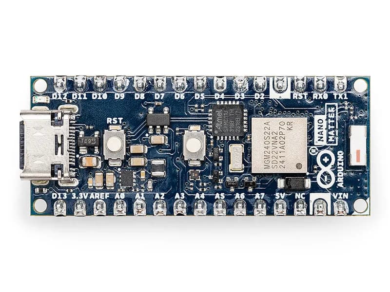 Arduino Nano Matter с разъемами