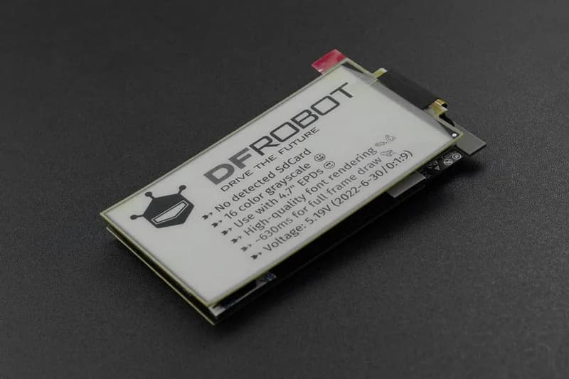 4,7-дюймовый дисплей E-ink для ESP32-S3