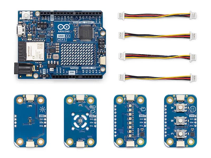 Экологическая станция Modulino™ в комплекте UNO R4 WiFi
