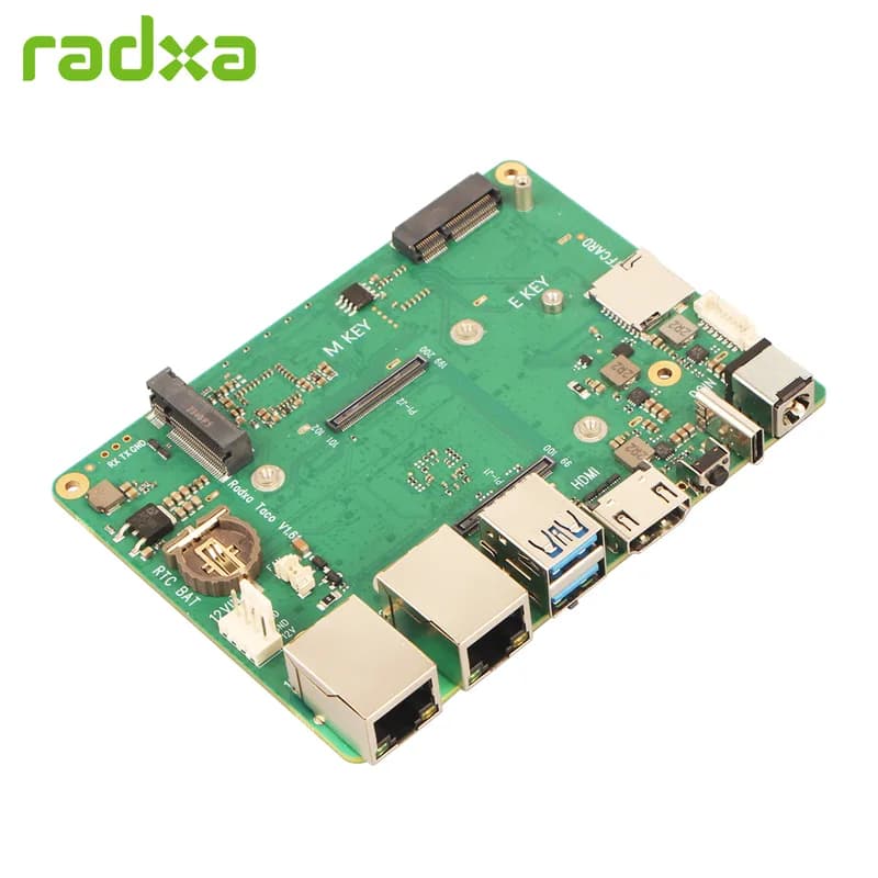 Radxa Taco — высокопроизводительная платформа NAS и маршрутизатора для RPi CM5