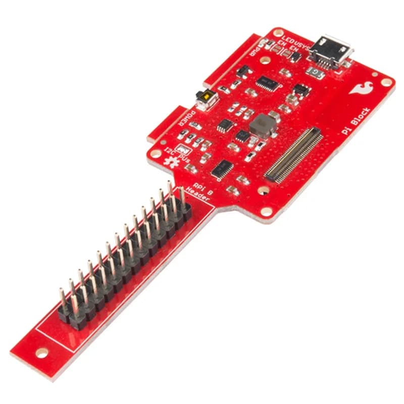 SparkFun для Intel® Edison — Raspberry Pi B (с разъемами)