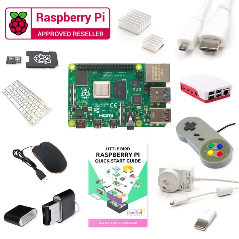 Полный стартовый комплект Little Bird Raspberry Pi 4 (4 ГБ)
