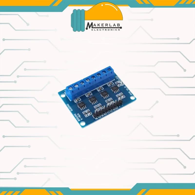 HG7881 4-канальная плата контроллера драйвера двигателя постоянного тока