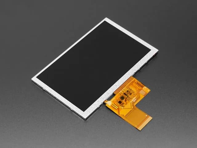 5,0-дюймовый 40-контактный TFT-дисплей 800x480 без сенсорного экрана