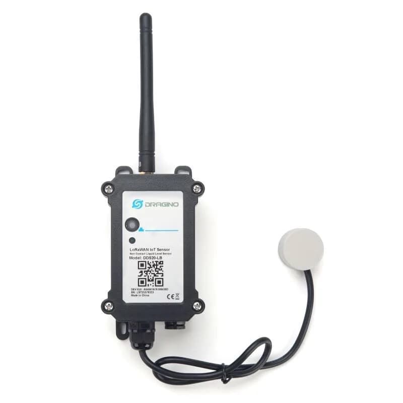 Dragino DDS20-LB-EU868 LoRaWAN Ультразвуковой датчик уровня жидкости