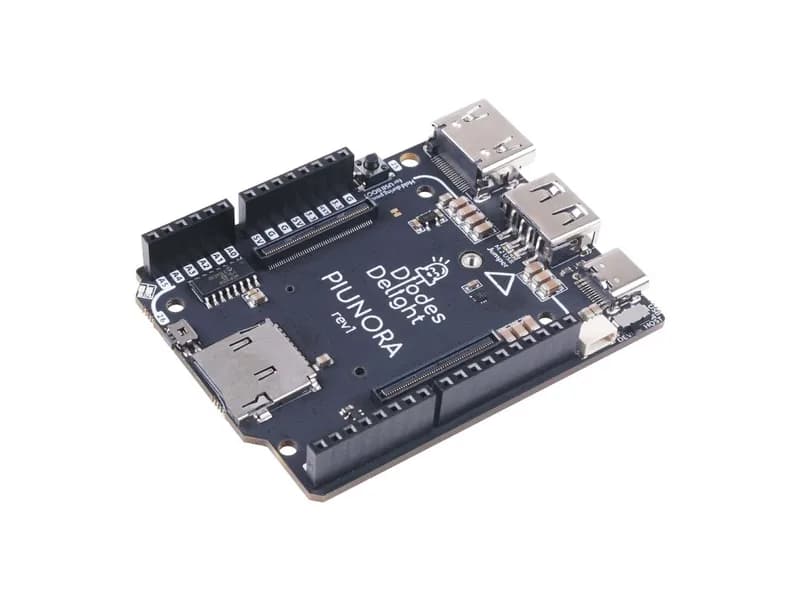 Несущая плата Piunora Raspberry Pi CM4 — стандартный порт HDMI | M.2 B-КЛЮЧ | PCI-е | АЦП | Разъем Qwiic/Stemma QT — программируется под Linux