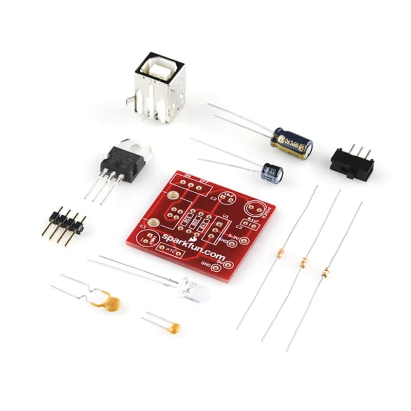 Блок питания для макетной платы SparkFun USB - 5В/3,3В