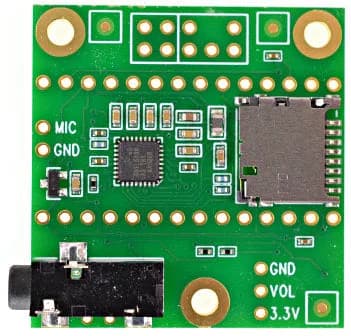 Плата аудиоадаптера для Teensy 4.0