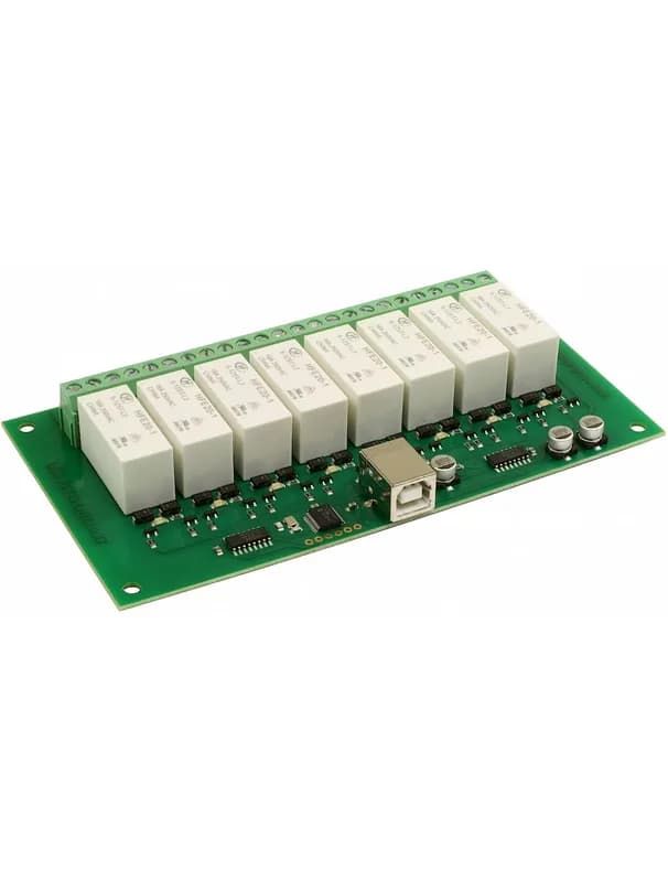 USB-RLY16L Реле с блокировкой 8 x 16А