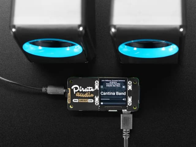 Pimoroni Pirate Audio: линейный выход 3,5 мм для Raspberry Pi