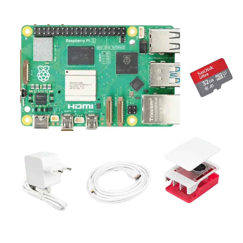 Официальный стартовый комплект Raspberry Pi 5 8 ГБ
