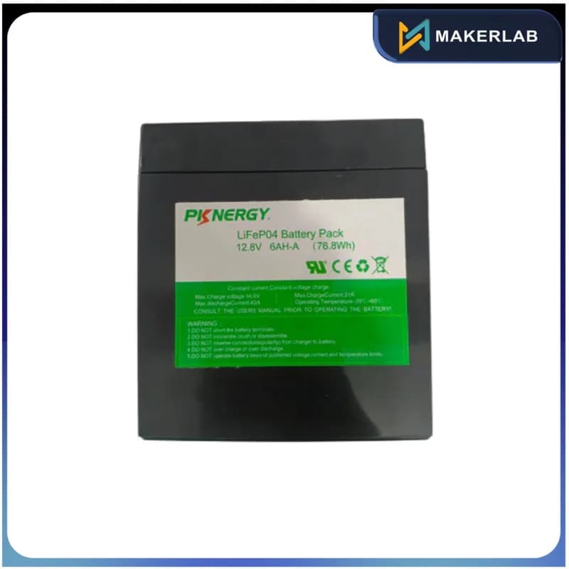 PKNERGY 12,8 В, 6 Ач, литий-железо-фосфатный аккумулятор