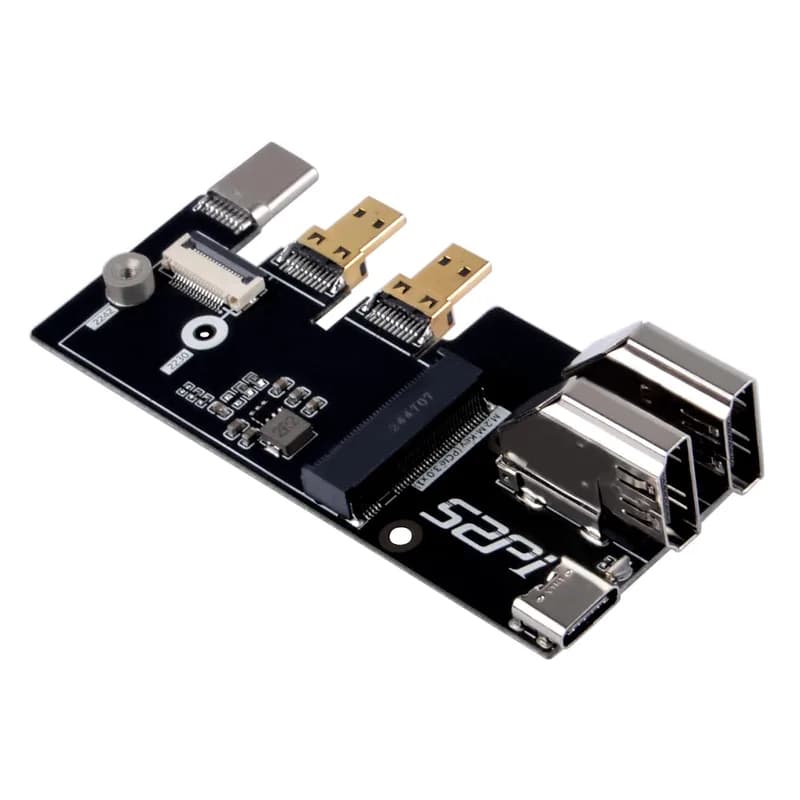 Многофункциональный адаптер 52Pi M.2 для Raspberry Pi 5