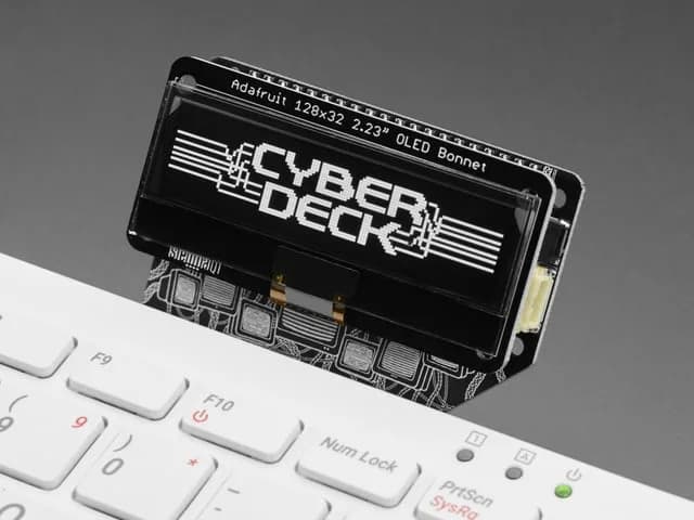 Крышка Adafruit CYBERDECK для Raspberry Pi 400 и 500