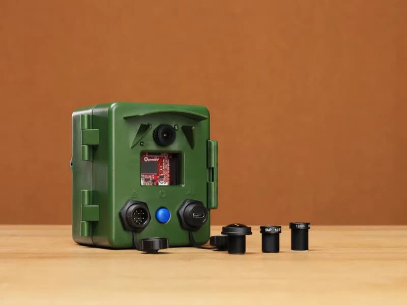 EcoEye: камера OpenMV H7+ с интеграцией датчиков для мониторинга окружающей среды