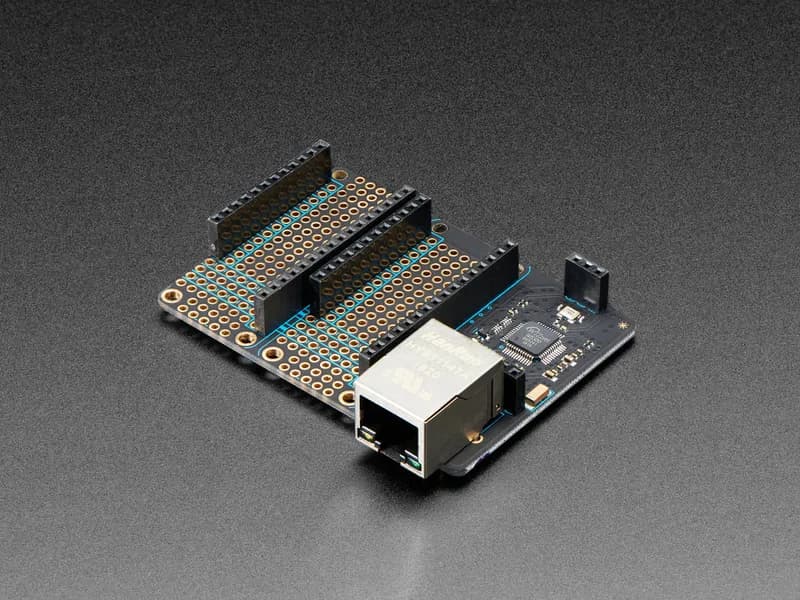Частичный Ethernet FeatherWing