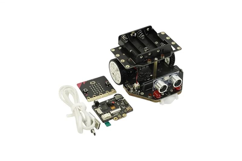 Maqueen Plus V2: раскройте возможности STEM-обучения с помощью micro:bit