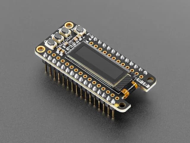 Сборка Adafruit FeatherWing OLED