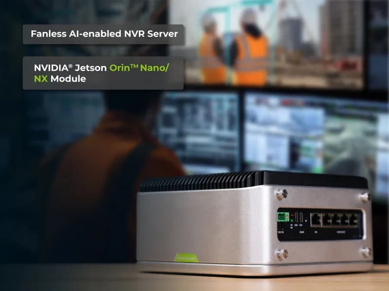резервный сервер Промышленный и дополнительные аксессуарыNVIDIA Jetson Powered AI NVR