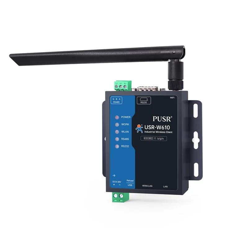 USR-W610 Промышленный преобразователь RS232/RS485 или WiFi