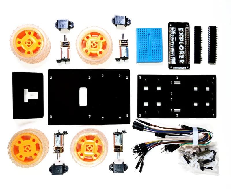 Робот-вездеход Coretec 'Tiny 4WD'