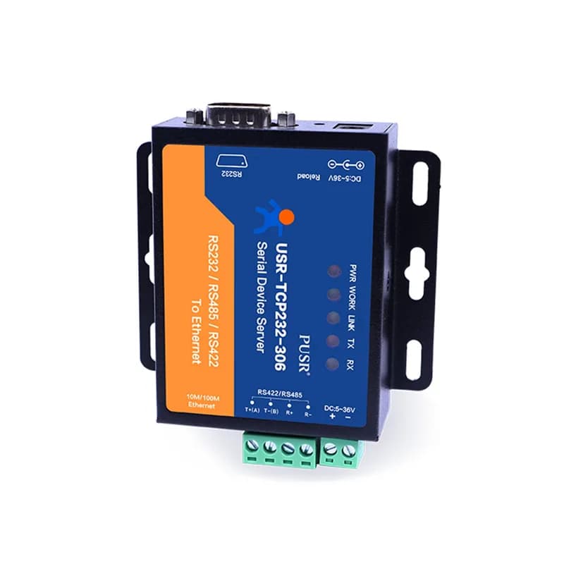 USR-TCP232-306 Промышленный преобразователь RS232 или Ethernet
