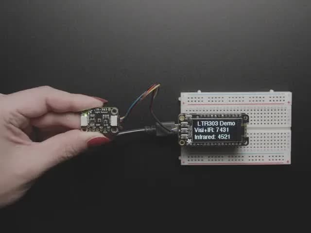 Датчик освещенности Adafruit LTR-303 - STEMMA QT / Qwiic