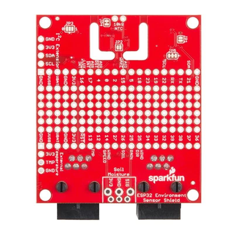 Экран датчика окружающей среды SparkFun ESP32 Thing