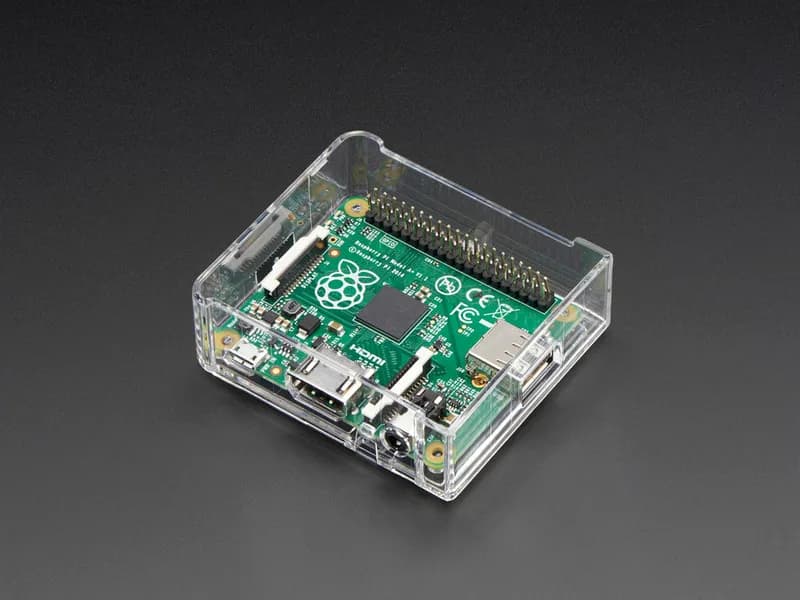 Pi Model A+ Основание корпуса - прозрачное
