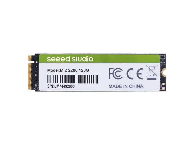 Внутренний твердотельный накопитель NVMe M.2 PCle Gen3x4 2280, 128 ГБ