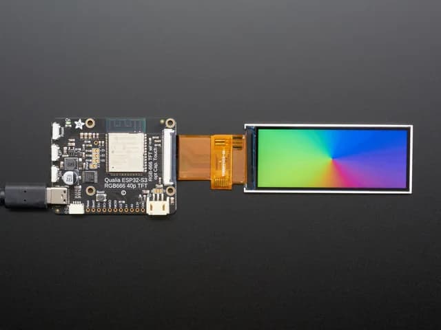 Прямоугольный RGB TTL TFT-дисплей — 3,2 дюйма, 320x820, без сенсорного экрана