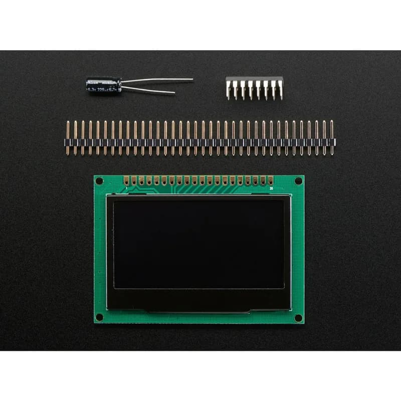 Комплект модуля графического OLED-дисплея монохромный 2,42 128x64