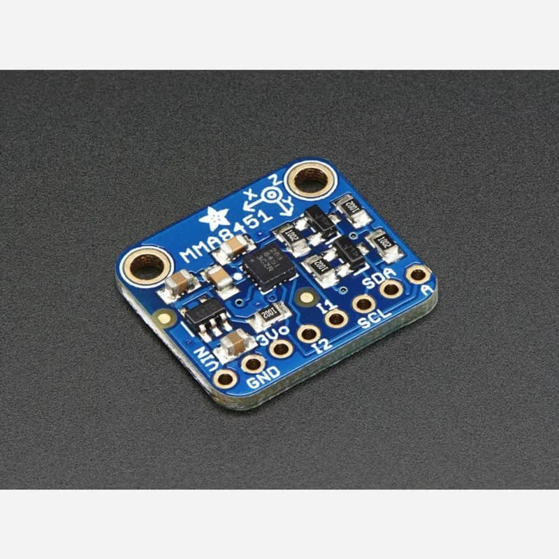 Трехосевой акселерометр Adafruit — ±2/4/8g @ 14 бит — MMA8451