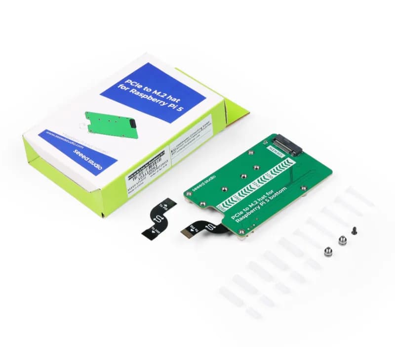 SeeedStudio Raspberry Pi 5 PCIe to M.2 HAT+