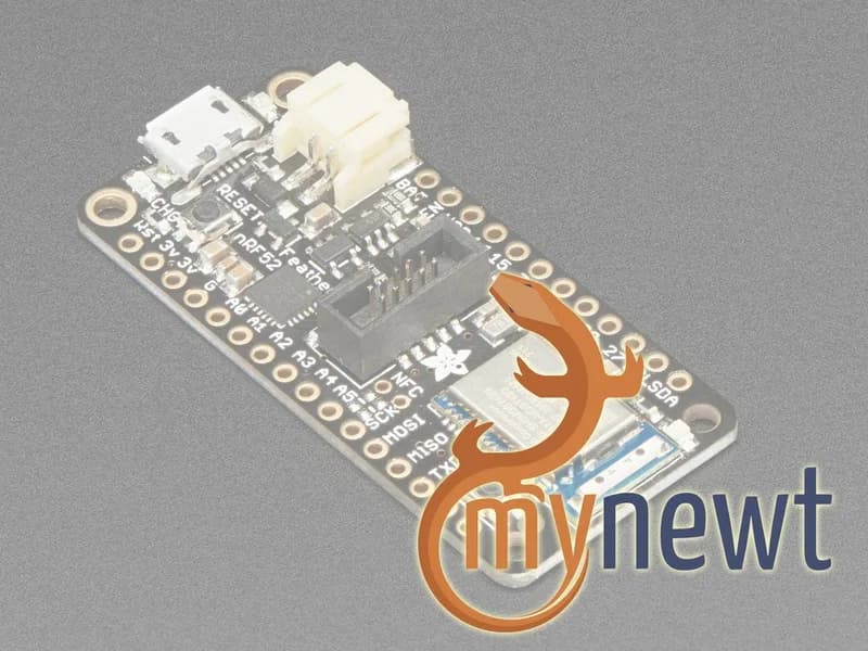 Adafruit Feather nRF52 Pro с загрузчиком myNewt — nRF52832
