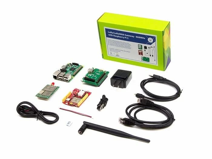 LoRa LoRaWAN Gateway — комплект 868 МГц с Raspberry Pi 3