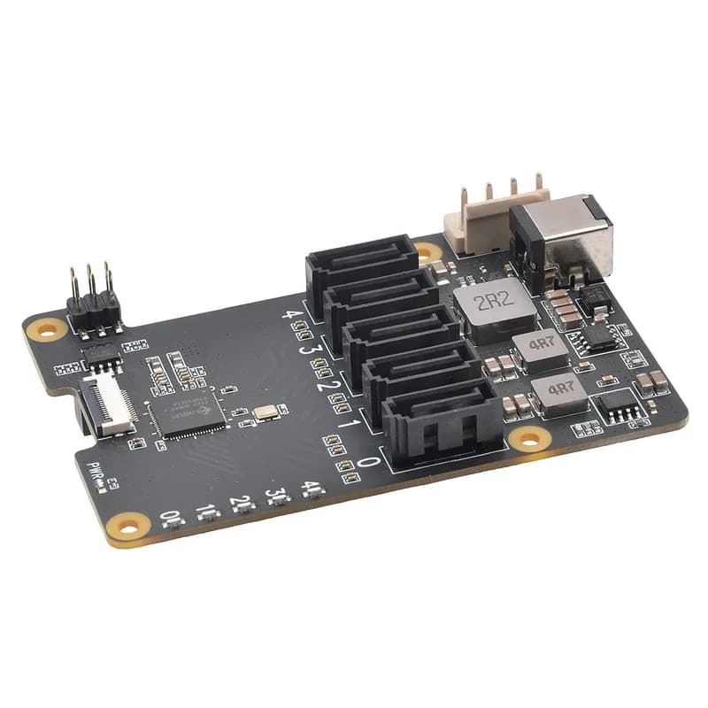 SupTronics X1009 5-портовое дополнение SATA для Raspberry Pi 5
